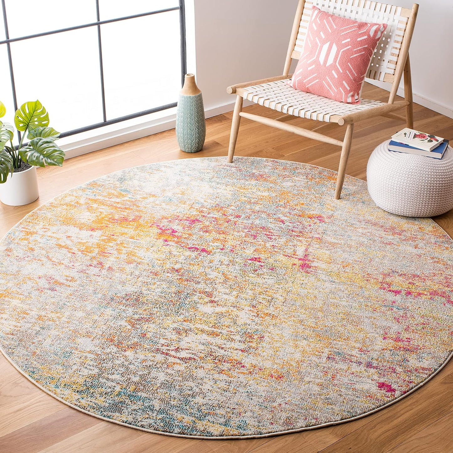 SAFAVIEH Madison Collection Area Rug - Modern Abstract Design
