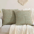 Boho Living Jada 2 Pc 20in Decorative Pillow Covers - Rustic Chic