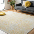 SAFAVIEH Evoke Collection 8ft x 10ft Ivory/Gold Area Rug Review