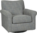 Swivel Glider Nursery Chair in Gray by Ashley