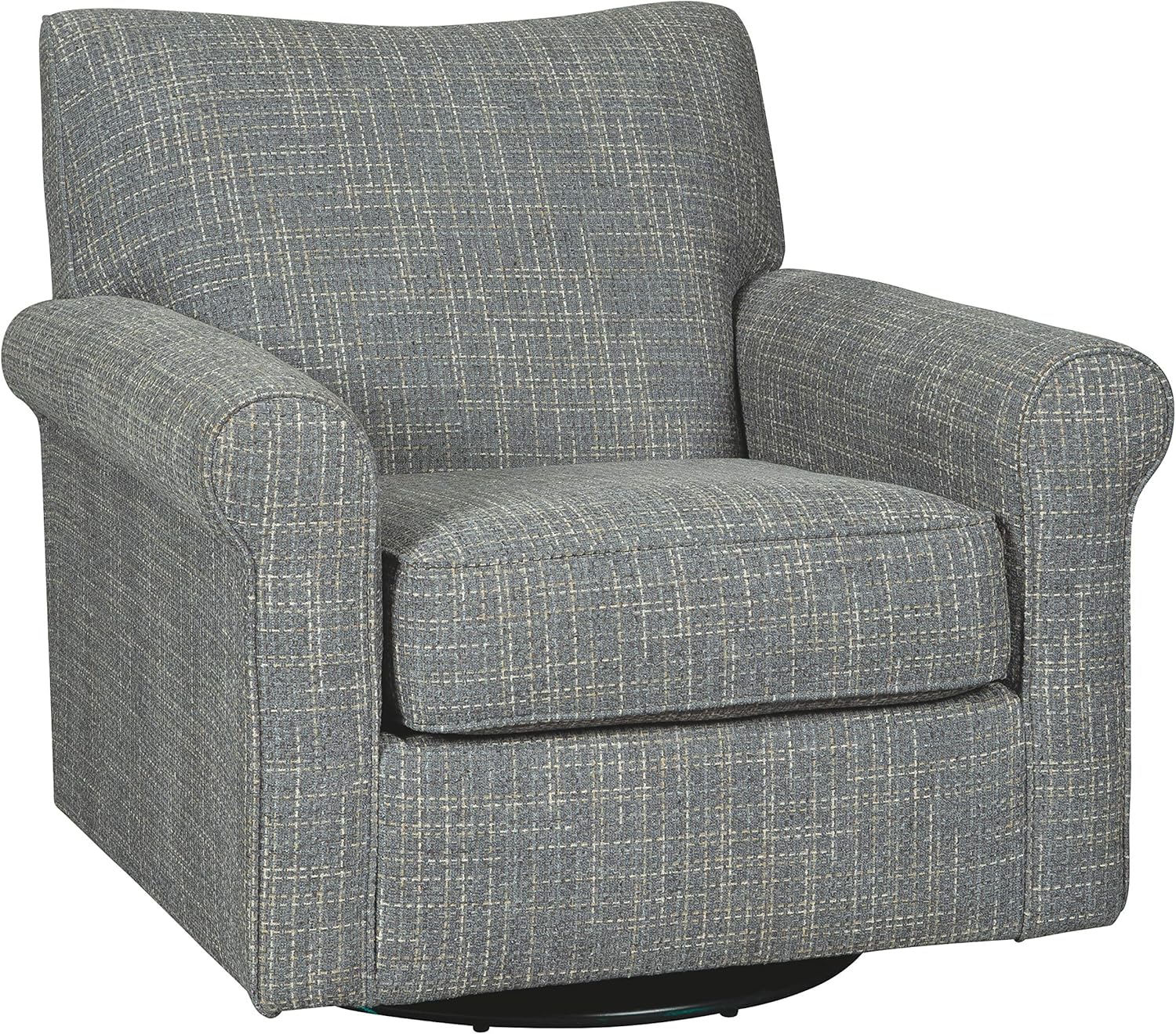 Swivel Glider Nursery Chair in Gray by Ashley