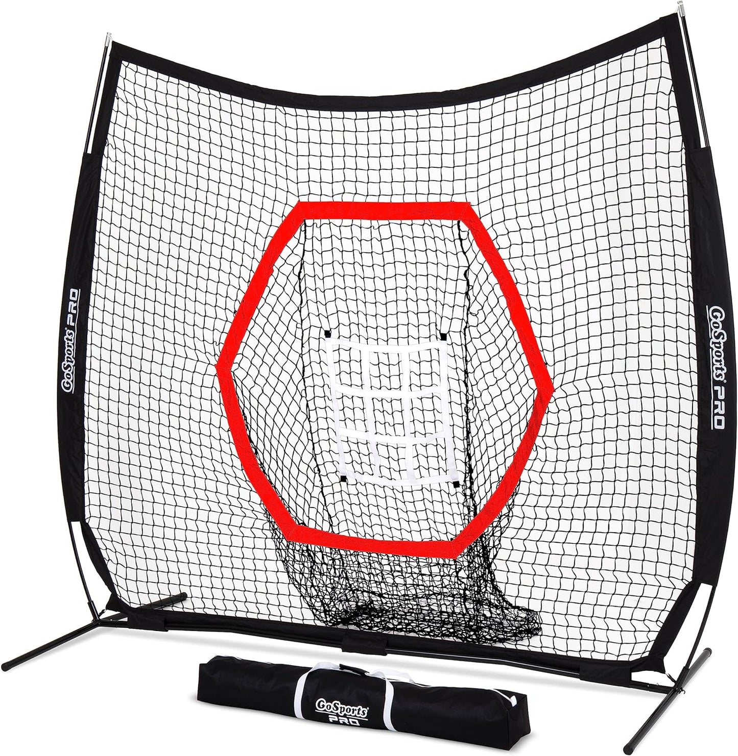 GoSports 7 ft x 7 ft Baseball & Softball Nets for Practice