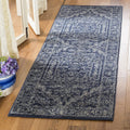 SAFAVIEH Adirondack Runner Rug 2ft6ft x 16ft - Durable Navy & Ivory