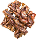 All-Natural Braided Beef Gullet Sticks 12 Pack - Joint Support Chews