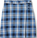Lands' End School Uniform Girls Solid A-line Skirt Below The Knee