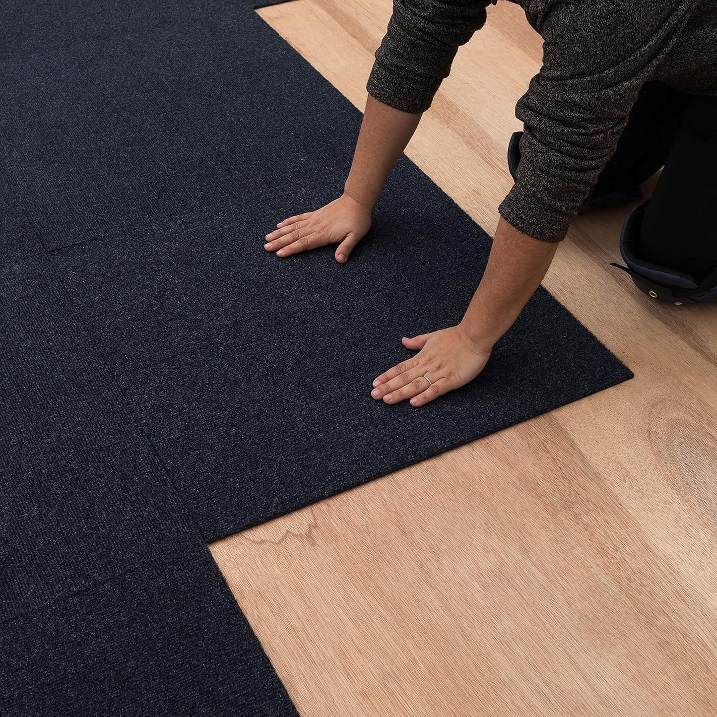 Peel and Stick Carpet Tile for Indoor and Outdoor Use