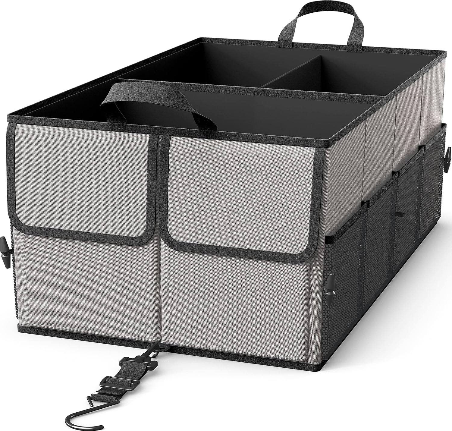 EPAuto Grey Trunk Organizer - Streamline Your Storage