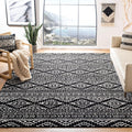 SAFAVIEH Tulum Collection Area Rug 11 ft Square - Durable Moroccan