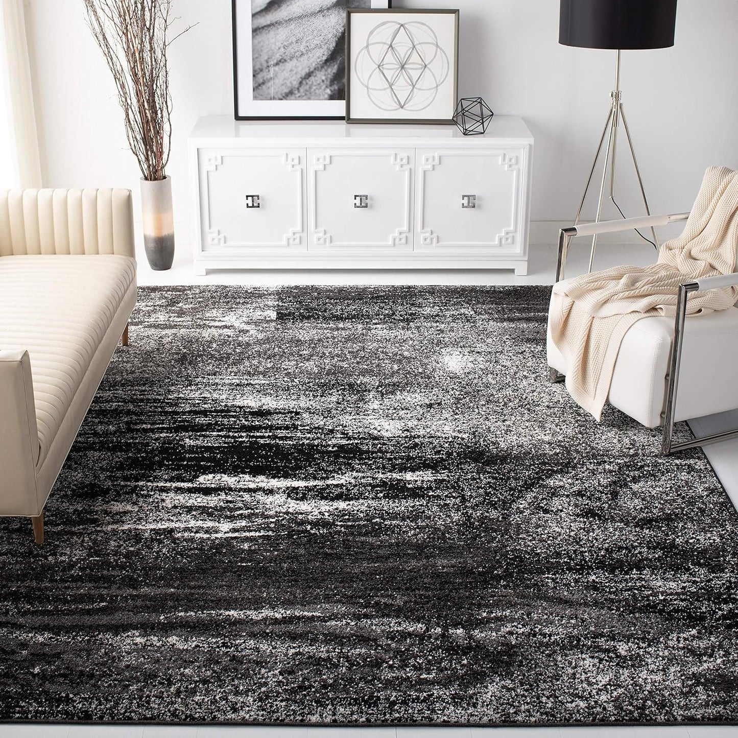 SAFAVIEH Adirondack Collection Area Rug - Modern Abstract Design