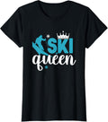 Stay Warm in Style with Ski Queen T-Shirt