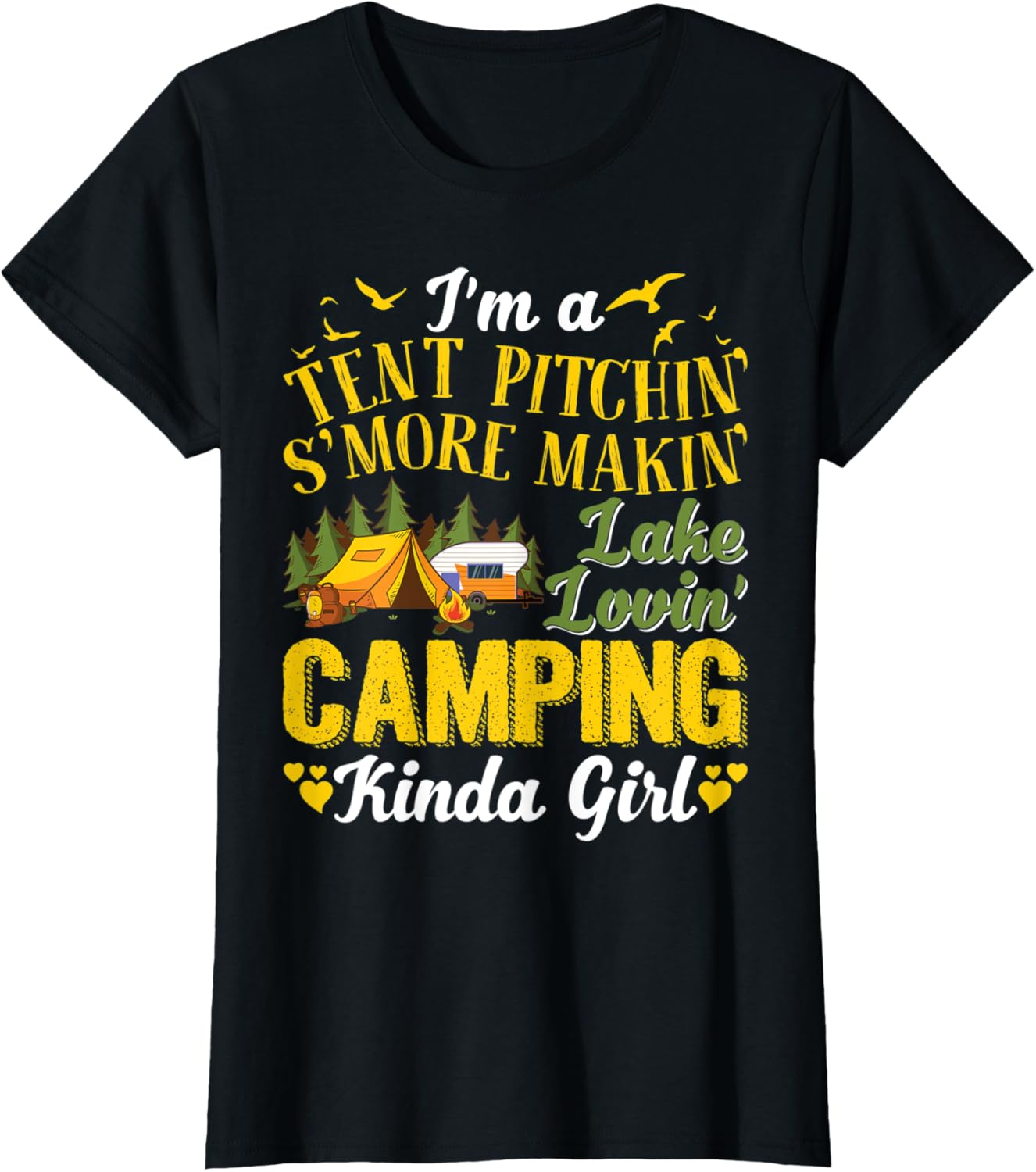Camp Loving Girl Tee