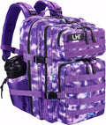 45L Military Tactical Backpack for Men and Women - Purple Camo