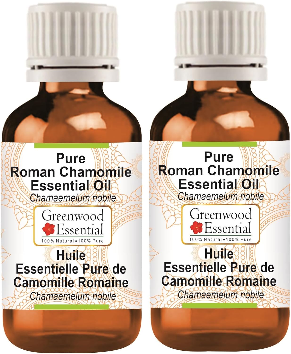 Pure Roman Chamomile Essential Oil for Skin and Hair Care