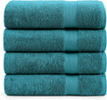 LANE LINEN 100% Ring Spun Cotton Bath Sheets 4-Pc Set - Extra Large