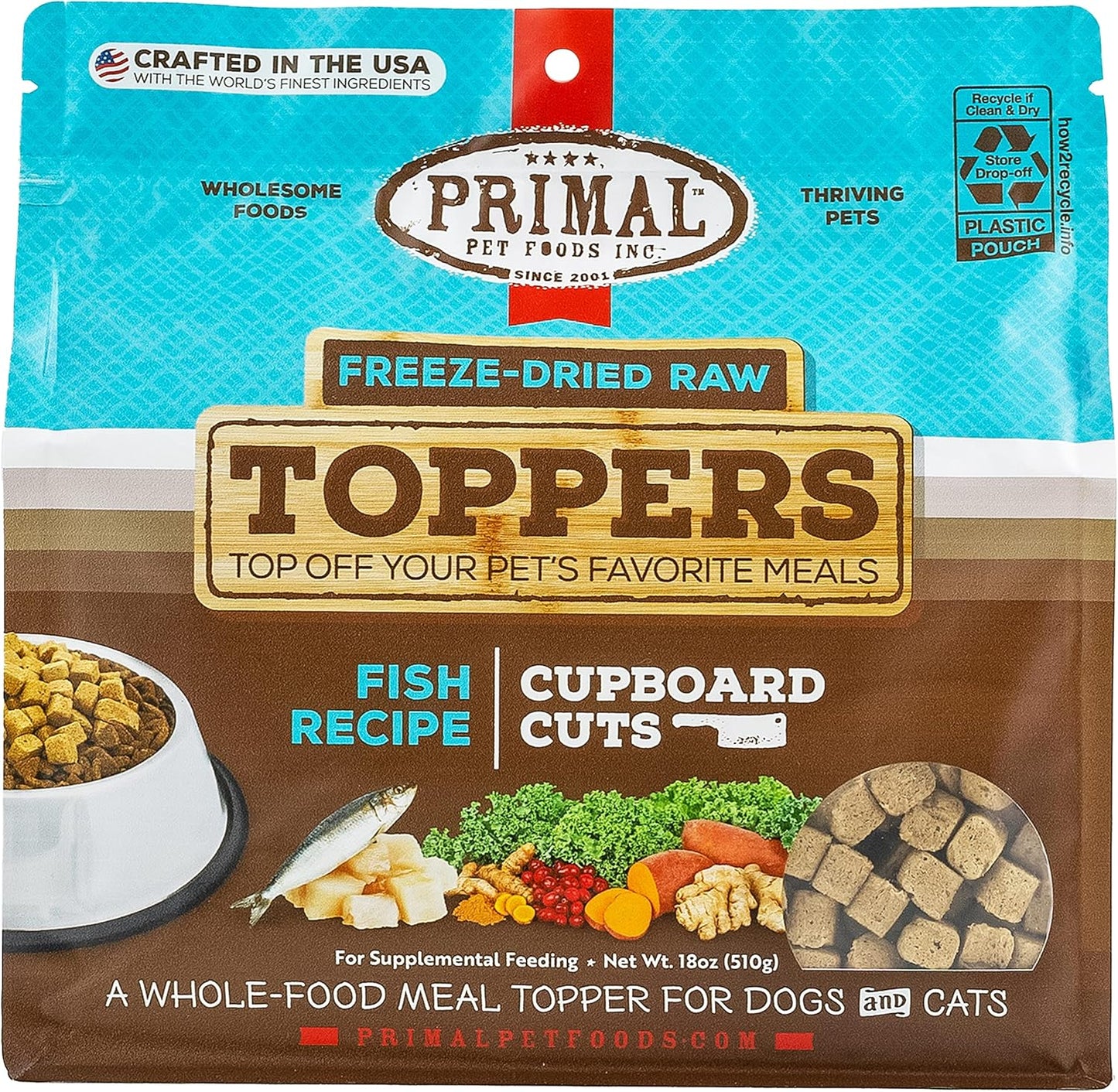 Primal Dog Food Toppers & Cat Food Toppers for Picky Eaters