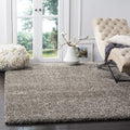 SAFAVIEH Milan Shag Area Rug 5ft 1in Square - Plush Non-Shedding
