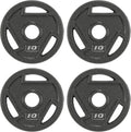 Signature Fitness Cast Iron Plate Weight Plates - Solid, Durable