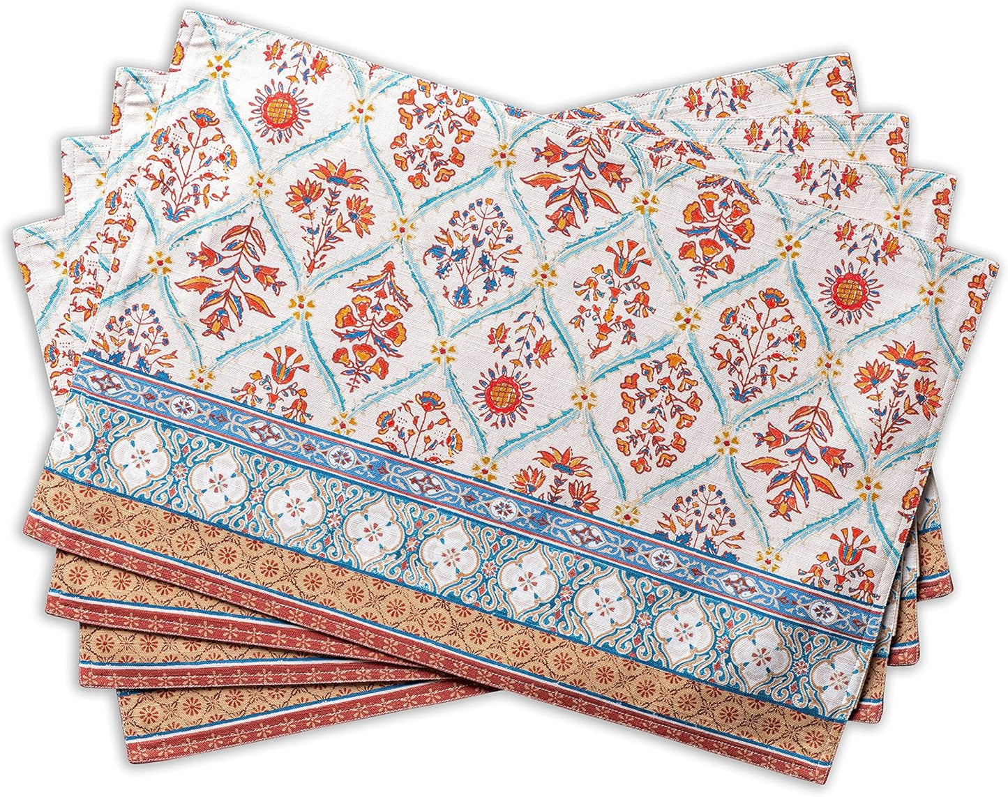 Maison d' Hermine Placemats Set of 4 for Elegant Dining Decor
