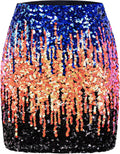 Sequin Bodycon Mini Skirt - Sparkling Stretchy Clubwear
