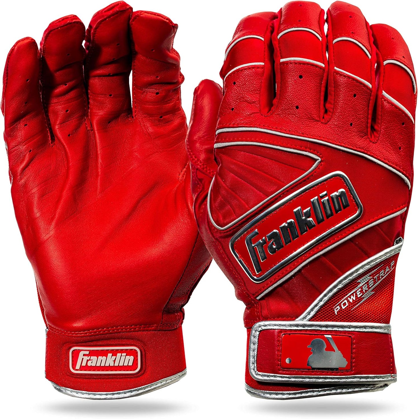 Franklin Sports MLB Baseball Gloves - Powerstrap for All Ages