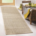 Natural Fiber Basketweave Runner Rug 2ft 6in x 22ft - Seagrass Runner