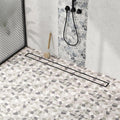 Neodrain 36-In Linear Shower Drain with Tile Insert Grate - Matte