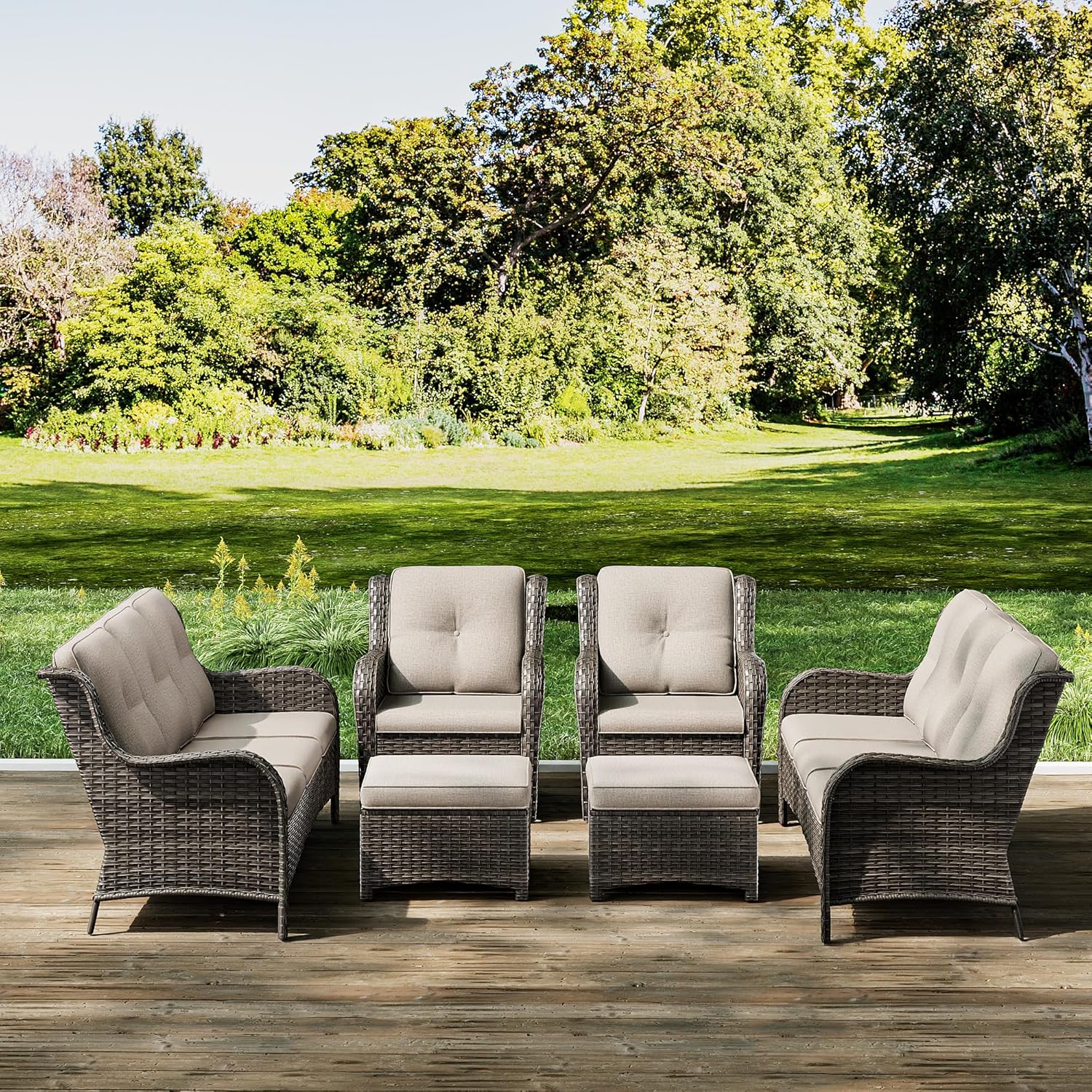 Joyside Patio Furniture Set 6 Pieces for Ultimate Comfort