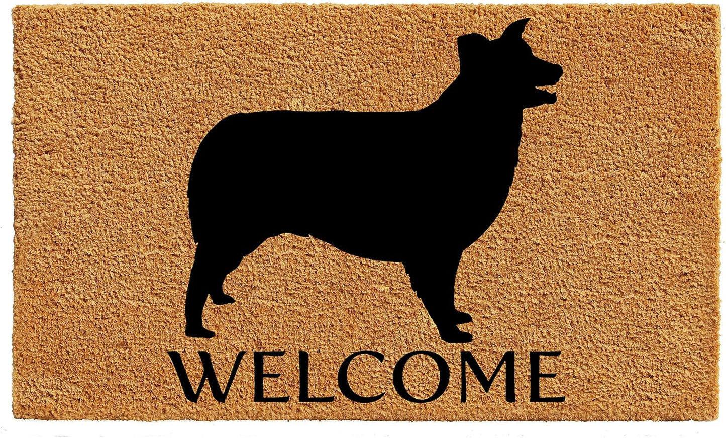 Calloway Mills Border Collie Doormat for All Seasons, 24 x 36 in