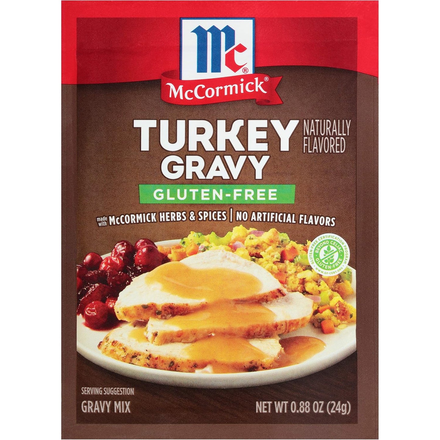 Gluten-Free Turkey Gravy Mix by McCormick for Delicious Meals