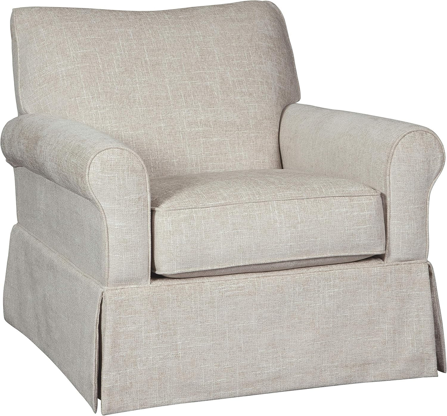 Swivel and Glide in Style with Ashley's Gray Accent Chair