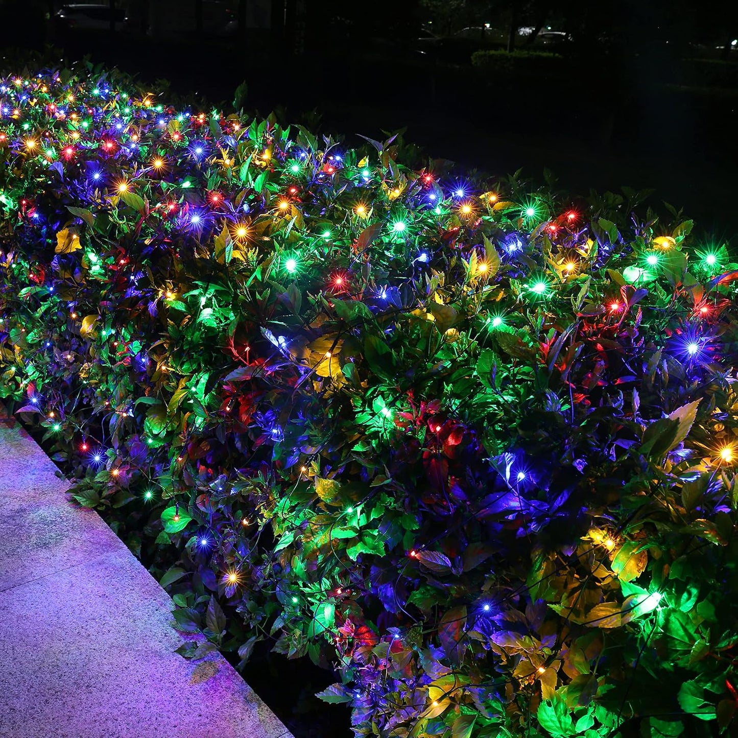 12ft x 5ft 360 LED Christmas Net Lights for Outdoor Decor