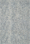 SAFAVIEH Abstract Collection Accent Rug 2ft3ft x 4ft - Blue & Charcoal