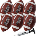 Junior Grip-Rite Youth Rubber Football - Durable Kids Ball