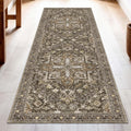 Washable Runner Rug 2x6 Moss - Ultra-Soft Non Slip Hallway Runner