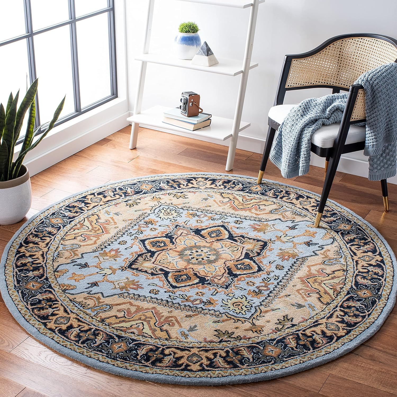 Handmade Traditional Oriental Premium Wool Area Rug for Living Room