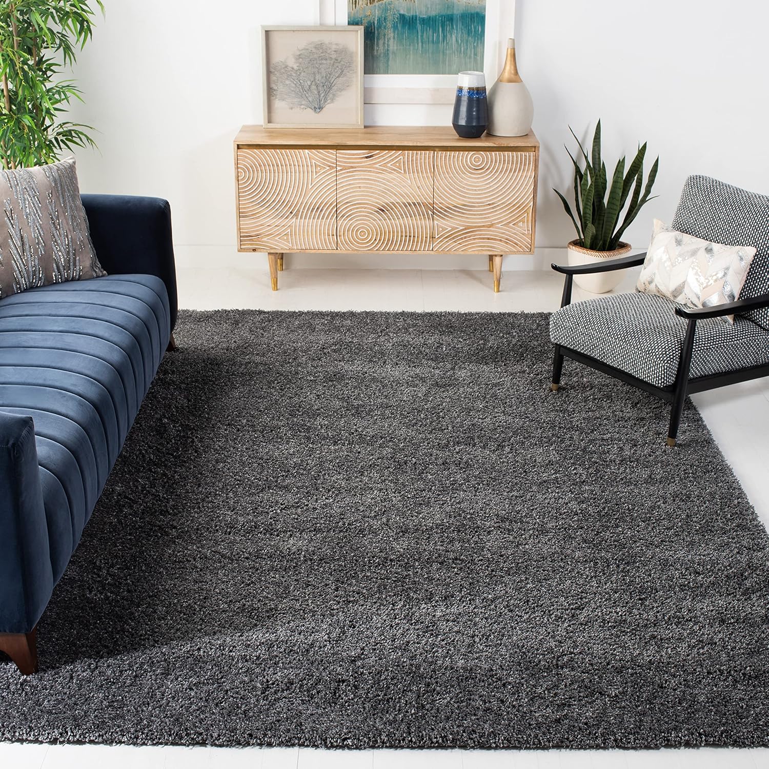 SAFAVIEH California Shag Area Rug - Non-Shedding & Easy Care