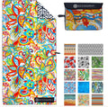 Microfiber Beach Towel 71x35 in - Sand Free, Quick Dry Travel Towel