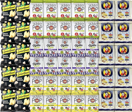 Niro Assortment Snack Pack - 50 Pack Variety Kit (5 Flavors)