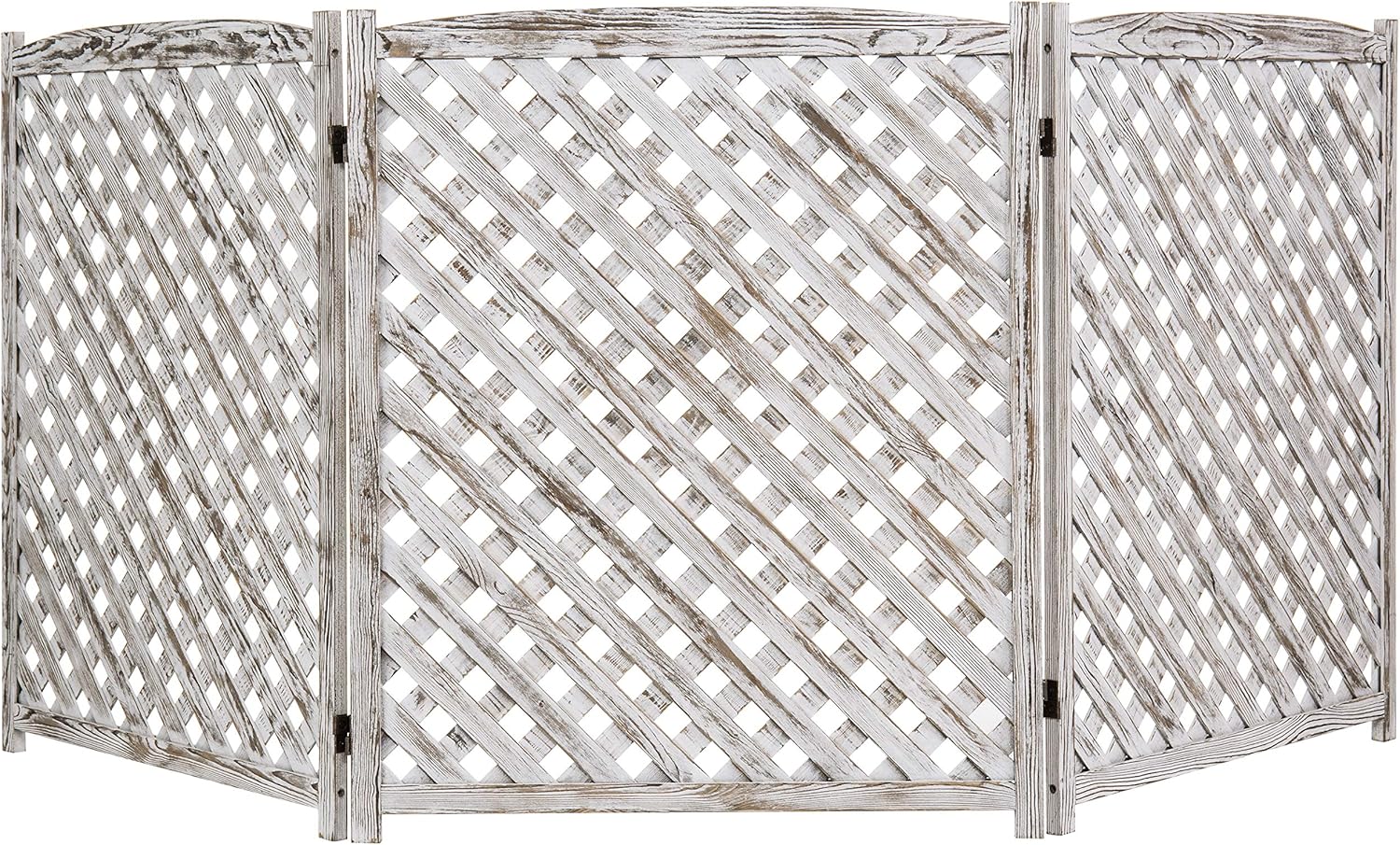 MyGift 3 Panels Privacy Fence - Outdoor Privacy Solution