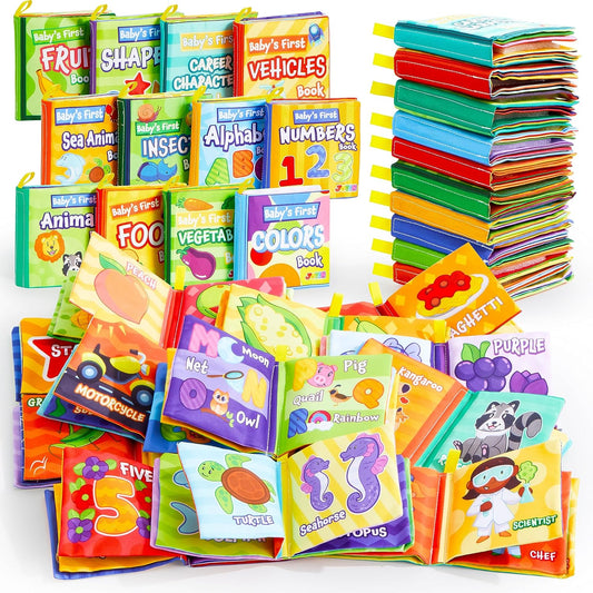 12Pcs Waterproof Baby Bath Books by JOYIN