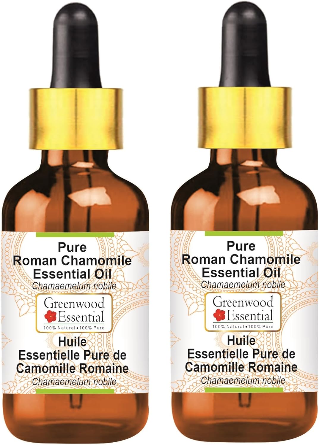 Pure Roman Chamomile Essential Oil for Skin and Hair Care
