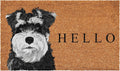 Calloway Mills Black Schnauzer Doormat for All-Season Use