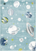 SAFAVIEH Carousel Kids Accent Rug 2ft 3in x 4ft - Teal & Ivory