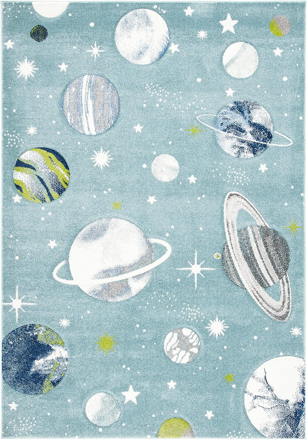 SAFAVIEH Carousel Kids Collection Accent Rug for Playroom