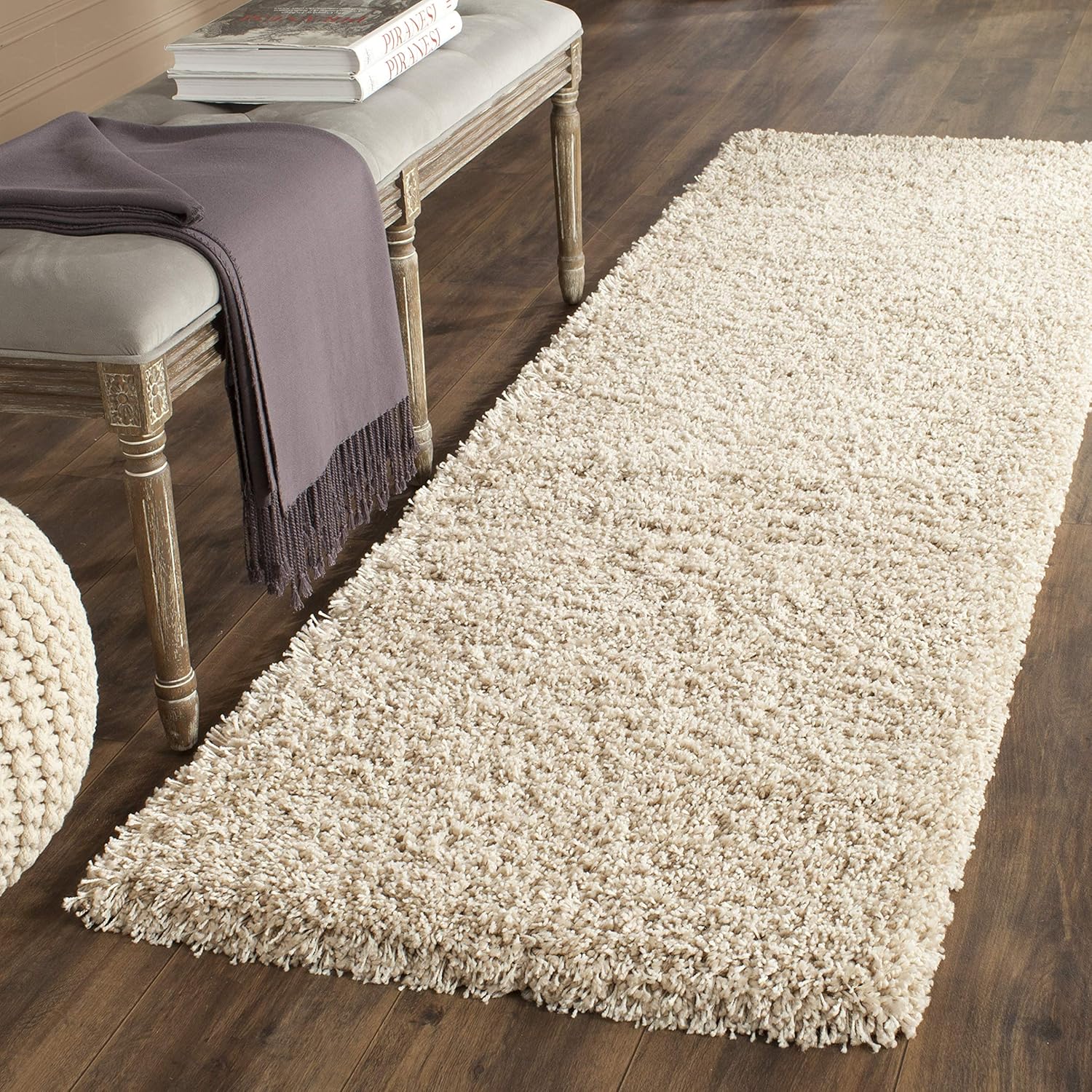 SAFAVIEH California Shag Runner Rug - Cozy Non-Shedding Design