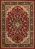 Medallion Kashan Red 8x10 Area Rug - Timeless Oriental Style