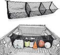 Three Pocket Cargo Net for 2005-2024 Toyota Tacoma - Secure Truck Bed