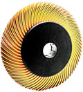 Radial Bristle Brush 6 in 80 Grit for Effective Surface Finishing