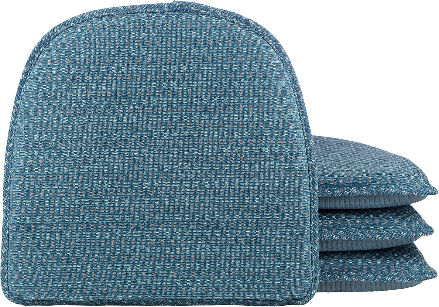 Klear Vu Raindrop Non Slip Chair Cushions for Comfort and Style