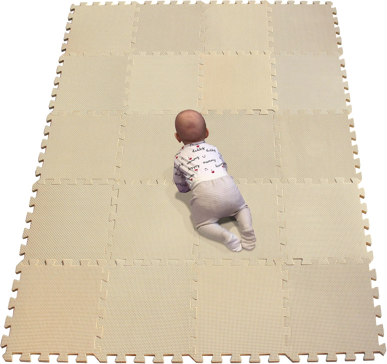 YIMINYUER Baby Playmat - Soft EVA Foam Jigsaw Puzzle Mat